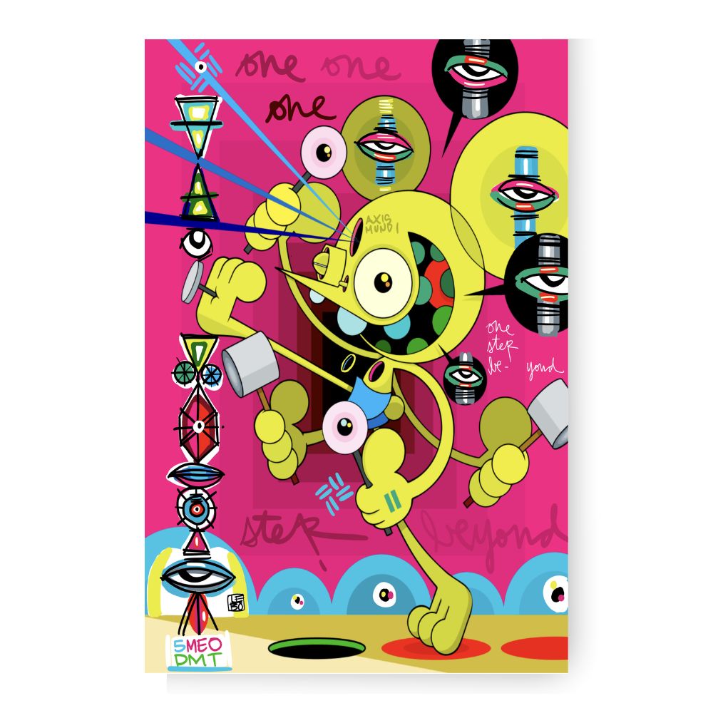One Step Beyond - LEBO X DALEK - Lebo Steel Mineral Print